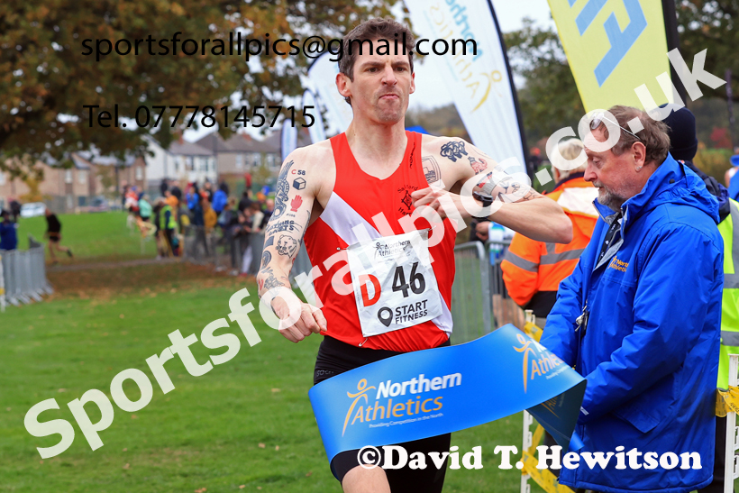Senior Mens relay, 2025 Northern Cross Country Relays, Graves Park, Sheffield. Photo: David T. Hewitson/Sports for All Pics